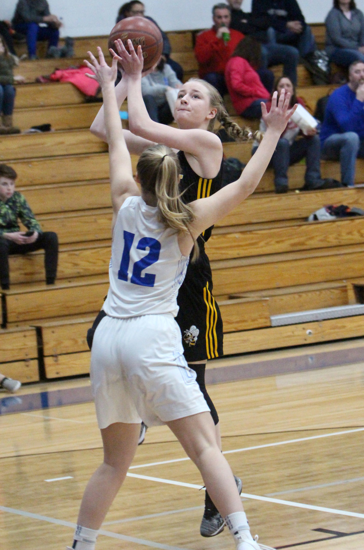 Cadott at McDonell girls basketball 2-14-20